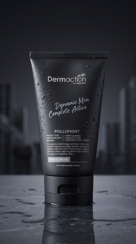 Dermaction Plus by Watsons Dynamic Men Complete Active Pollufight Facial Foam for Men